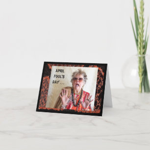 April Der Fool's Day wird abgesagt Karte