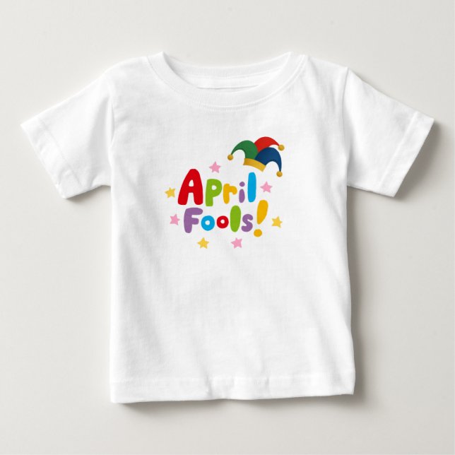April, der Narr Baby T-shirt (Vorderseite)