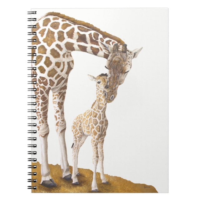 April die Giraffe Notizblock (Vorderseite)