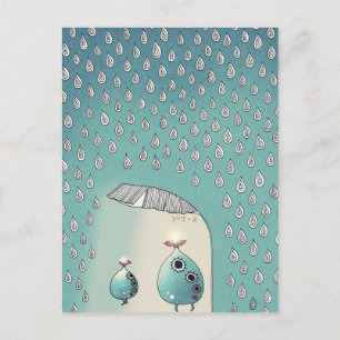 April Dusche 2012 Postkarte