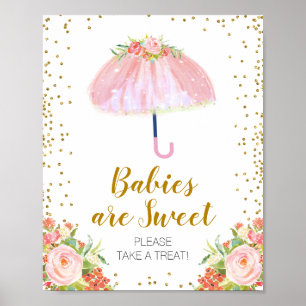 April Dusche Babys sind süß Bitte nehmen Sie eine  Poster