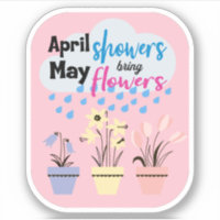 APRIL DUSCHEN BRING MAY BLUME - Rainy Redewendunge