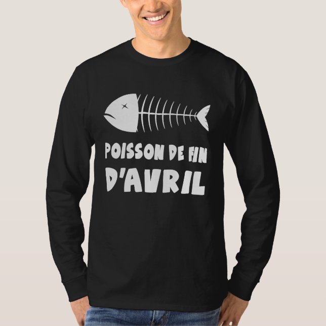 April Fool's Day, Fish's End Of April hoaxes Poiss T-Shirt (Vorderseite)