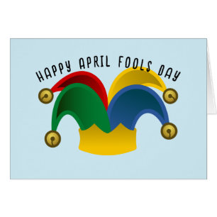 April Fool's Day Jesters Hat Card