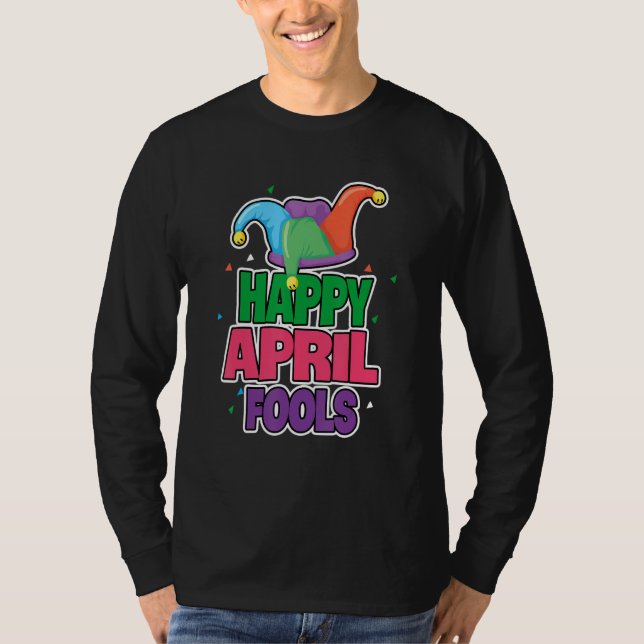 April Fools glücklich April Fool's Day 1 T-Shirt (Vorderseite)