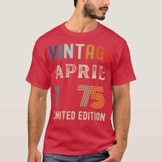 April Geburtstagsgeschenk 29 T-Shirt