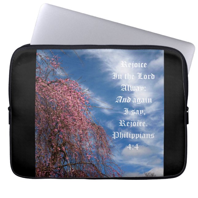 April Himmel mit den Philippinen 4:4 Laptopschutzhülle (Vorderseite)