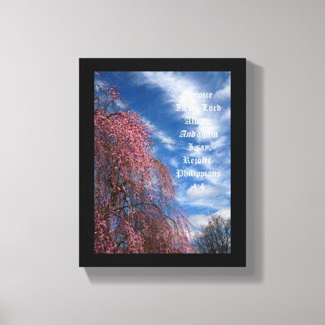 April Himmel mit den Philippinen 4:4 Leinwanddruck (Vorderseite)