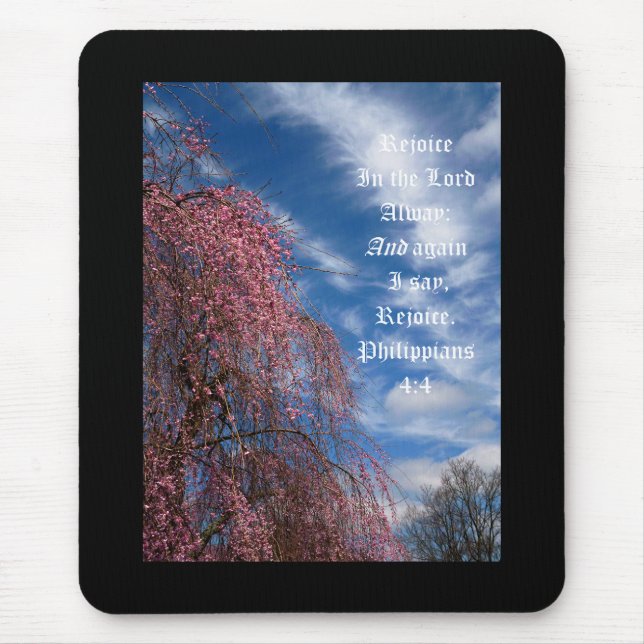 April Himmel mit den Philippinen 4:4 Mousepad (Vorne)