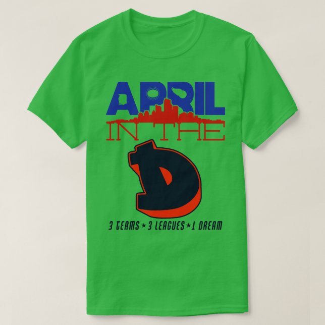 April im Sport D T-Shirt (Design vorne)