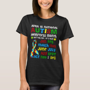 April ist der Monat des nationalen Autismus-Bewuss T-Shirt