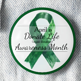 April ist der Monat des Organ- und Spendenbewussts Button