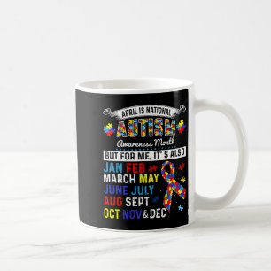 April ist Monat des Autismus-Bewusstseins und jede Kaffeetasse