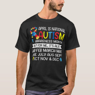 April ist Nationaler Monat zur Sensibilisierung fü T-Shirt