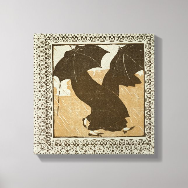 April Leinwanddruck (Vorderseite)