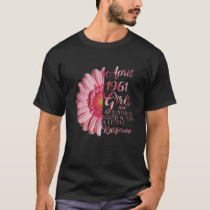 April Mädchen 1961 Geburtstagsgeschenk 60 Jahre al T-Shirt