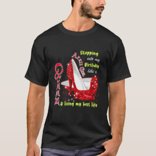 April Mädchen tritt in meinen Geburtstag ein wie e T-Shirt