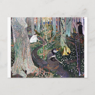 April, Maurice Denis Postkarte