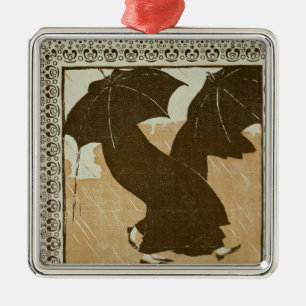 April Ornament Aus Metall
