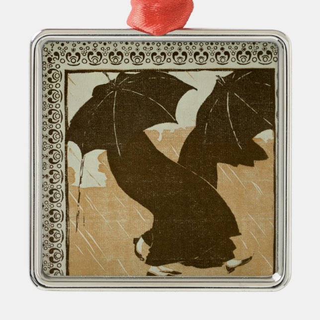 April Ornament Aus Metall (Vorne)