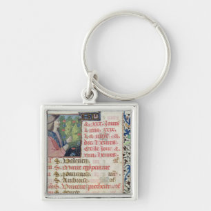 April: Sammeln-Blumen Schlüsselanhänger