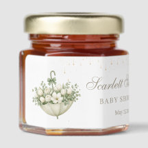 April-Schauer bringen Mai-Blumen Baby Shower Mitbr