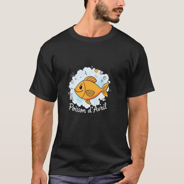 April-Scherr-Fisch T-Shirt (Vorderseite)