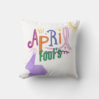 April-Scherz Kissen