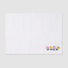 April - Schläge und Nassnasen - Blumenstrauß Seidenpapier