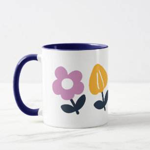 April - Schläge und Nassnasen - Blumenstrauß Tasse