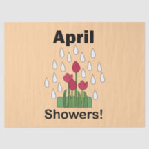 April Showers Pink Daisy Flower Floral