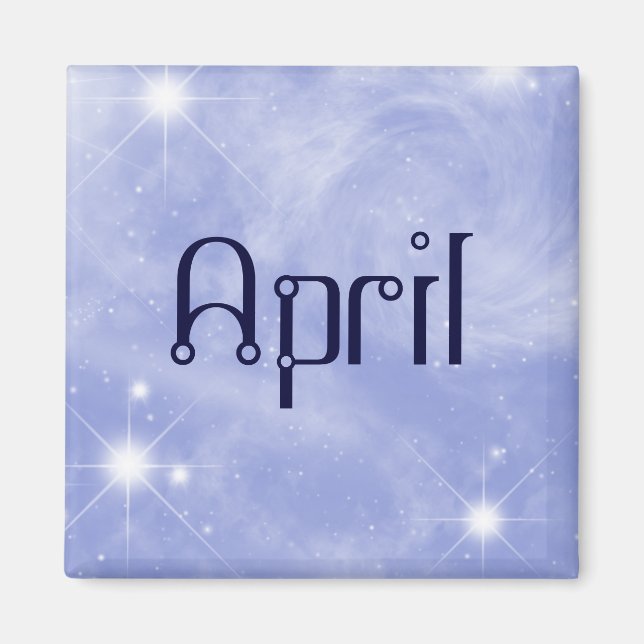 April Starry Magnet (Vorne)