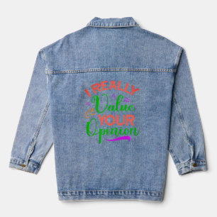 April: Tag der Narren 2024 Jeansjacke