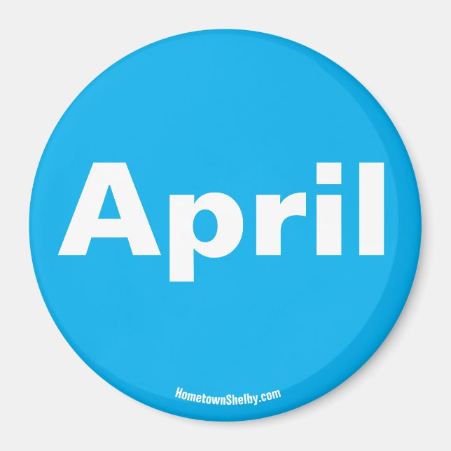 Aprilmagnet Magnet (Vorne)