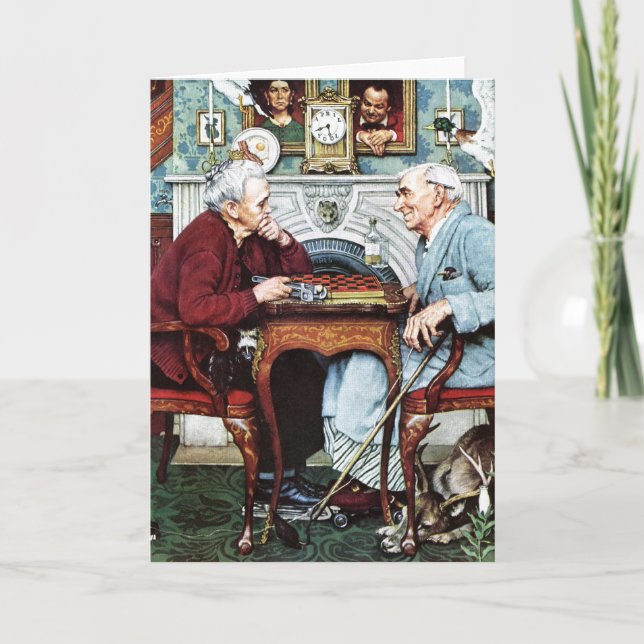 Aprilscherz, 1943 karte (Vorderseite)