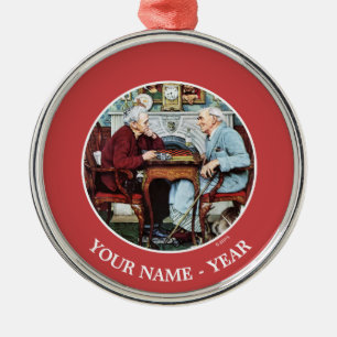 Aprilscherz, 1943 ornament aus metall