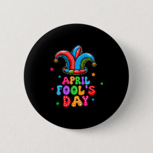 Aprilscherz April 1. Scherz Witz Lustiges Geschenk Button