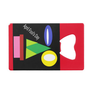 Aprilscherz Geldbeutel Flaschenöffner