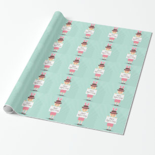 Aprilscherz Geschenkpapier