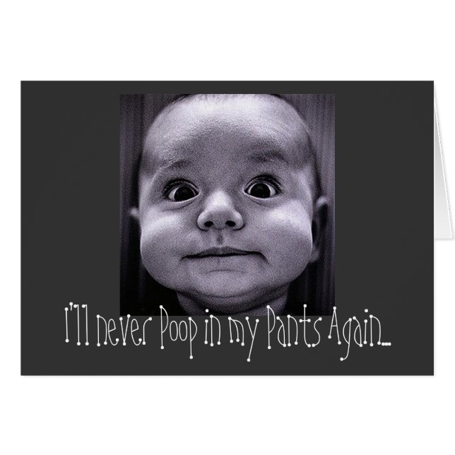 Aprilscherz-Karte (Vorderseite (Horizontal))