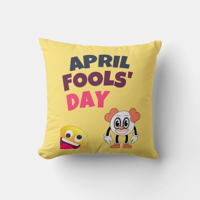 Aprilscherz Kissen (Vorderseite)