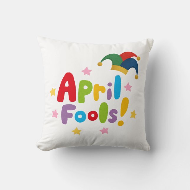 Aprilscherz Kissen (Vorderseite)