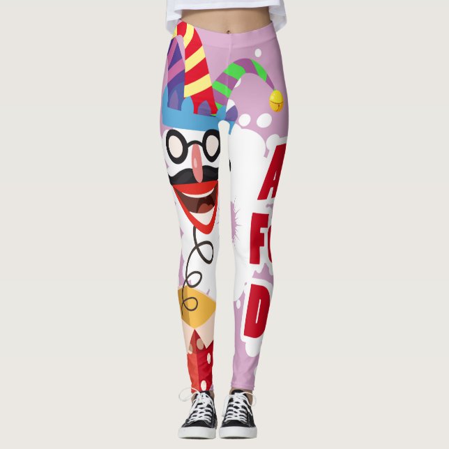Aprilscherz Leggings (Vorderseite)