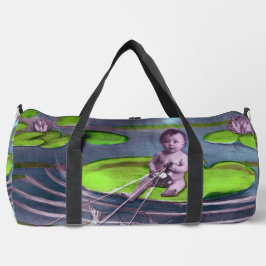 Aprilscherz Vintage französische Postkarte Duffle Bag