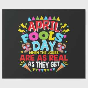 Aprilscherztag Geschenkpapier