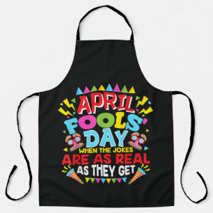 Aprilscherztag Schürze