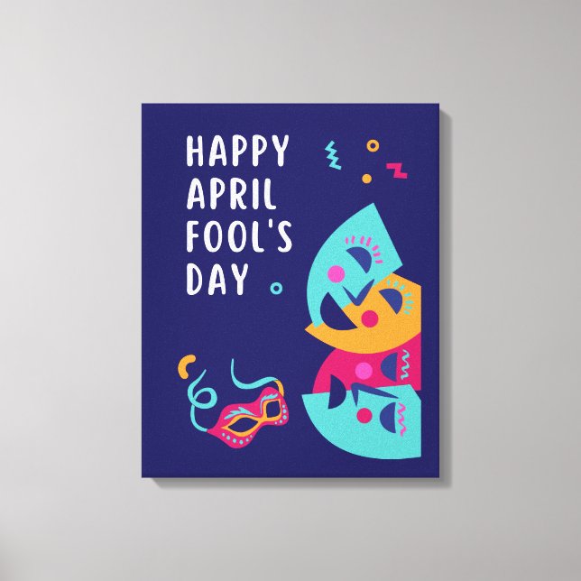 Apriltafel Leinwanddruck (Vorderseite)