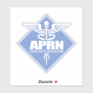 APRN (Advance Practice Registered Nurse) Diamant Aufkleber