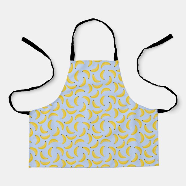 Apron Children (61 x 51 cm) - Banana Pattern Schürze (Vorderseite)