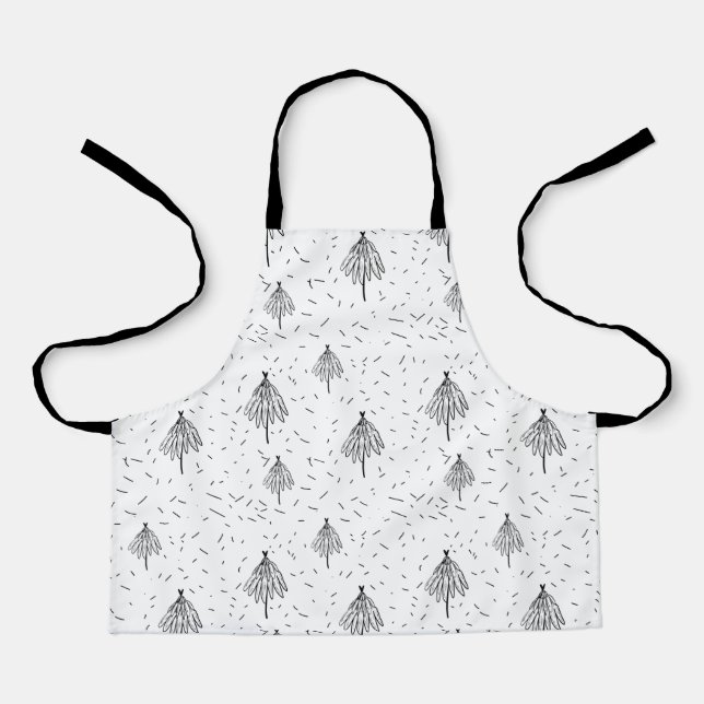 Apron Children (61 x 51 cm) - Tree Pattern Schürze (Vorderseite)